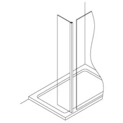Crosswater - Design Return Panel - 4 Size Options
