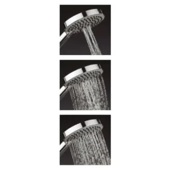 Crosswater - Dial Kai Lever 2 Control Bath Valve With 3 Mode Handset And Bath Filler Waste