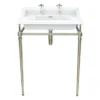 Heritage Abingdon Dorchester Basin & Washstand - Vintage Gold