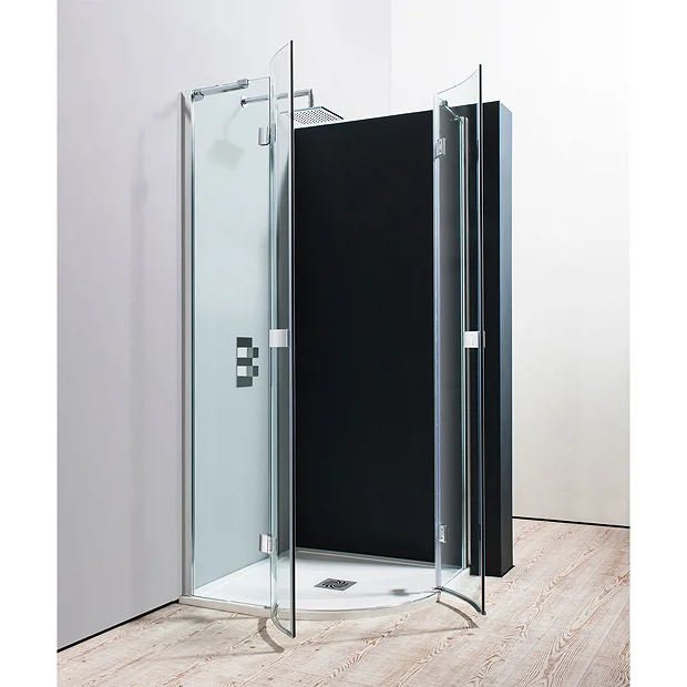Crosswater - Design Quadrant Double Hinged Door Enclosure - 2 Size Options 3 Crosswater - Design Quadrant Double Hinged Door Enclosure - 2 Size Options - Image 3