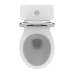 Ideal Standard Eurovit+ Comfort Height Close Coupled Toilet With Soft Close Seat -Villeroy Shop e218401 d3