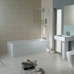 Ideal Standard Concept 1700 X 700mm 2TH Single Ended Idealform Bath -Villeroy Shop e729201 d2