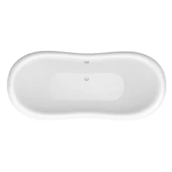 Earl Grey 1750 Double Ended Roll Top Slipper Bath W. Ball + Claw Leg Set -Villeroy Shop earlgrey1750doubleendedrolltopslipperbathd2