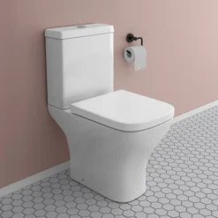EcoDelux Venice Water Saving Close Coupled Toilet + Soft Close Seat -Villeroy Shop ecovencc d2