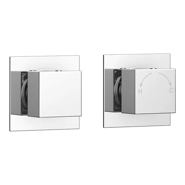 Milan Concealed Individual Diverter + Thermostatic Control Shower Valve 3 Milan Concealed Individual Diverter + Thermostatic Control Shower Valve - Image 3