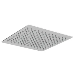 Milan Square Push-Button Concealed Shower Valve With 300x300mm Shower Head + Curved Arm -Villeroy Shop egpb01spk1 d1