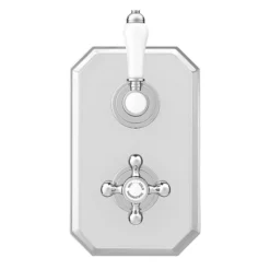 Trafalgar Traditional Twin Concealed Thermostatic Shower Valve -Villeroy Shop esv61 n d1
