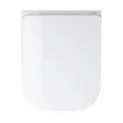 Grohe Euro Compact Rimless Wall Hung Toilet With Soft Close Seat + FREE TOILET ROLL HOLDER -Villeroy Shop eurcomwc d5