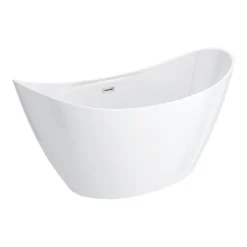 Flare 1720 X 750mm Modern Double Ended Freestanding Bath