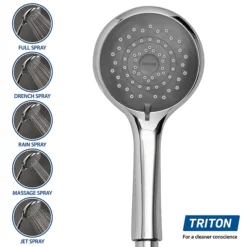 Triton Danzi DuElec 10.5kw Electric Shower - White 10 Triton Danzi DuElec 10.5kw Electric Shower - White -Villeroy Shop gedadu91 d3