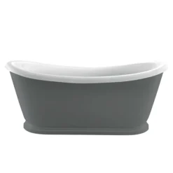 Chatsworth Dark Grey 1770 Double Ended Slipper Roll Top Bath 6 Chatsworth Dark Grey 1770 Double Ended Slipper Roll Top Bath -Villeroy Shop gryfb29 d1