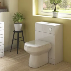 Harmony Gloss White BTW WC Unit With Cistern + Soft Close Seat W500 X D200mm -Villeroy Shop harbtwsc nd2
