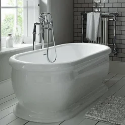 Heritage New Victoria Double Ended Roll Top Bath (1745x790mm) 5 Heritage New Victoria Double Ended Roll Top Bath (1745x790mm) -Villeroy Shop heritagenewvictoriadoubleendedrolltopbathd1