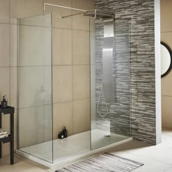 Hudson Reed 1950mm Wet Room Screen - Various Sizes