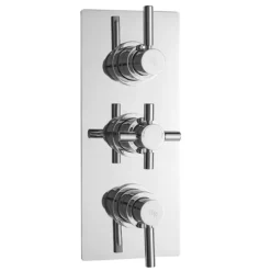 Hudson Reed Tec Pura Plus Triple Concealed Thermostatic Shower Valve
