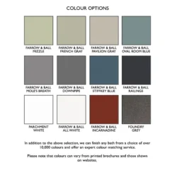 Hurlingham Berwick Cast Iron Roll Top Bath (1720x680mm) With Feet