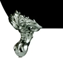 Heritage Buckingham Roll Top Cast Iron Bath (1700x770mm) With Feet -Villeroy Shop imperial feetn