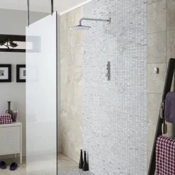 Aqualisa ISystem Smart Shower Concealed With Wall Fixed Head -Villeroy Shop isd.a1.bfw .21 d1
