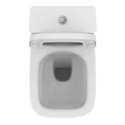 Ideal Standard I.Life S Compact 4/2.6 Litre Rimless Close Coupled Back To Wall WC + Soft Close Seat -Villeroy Shop isilbtw42 d1