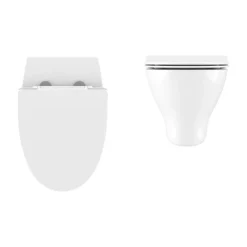 Crosswater Kai Wall Hung Pan + Soft Close Thin Seat -Villeroy Shop kaiwc3 d1