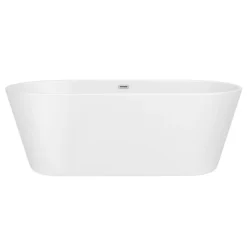 Brooklyn 1700 X 800mm Double Ended Freestanding Bath Matt White -Villeroy Shop lbt25mw d1