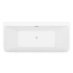 Orion Back To Wall Modern Square Bath (1700 X 735mm)