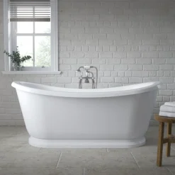 Old London Greenwich 1740 X 800mm Double Ended Slipper Freestanding Bath