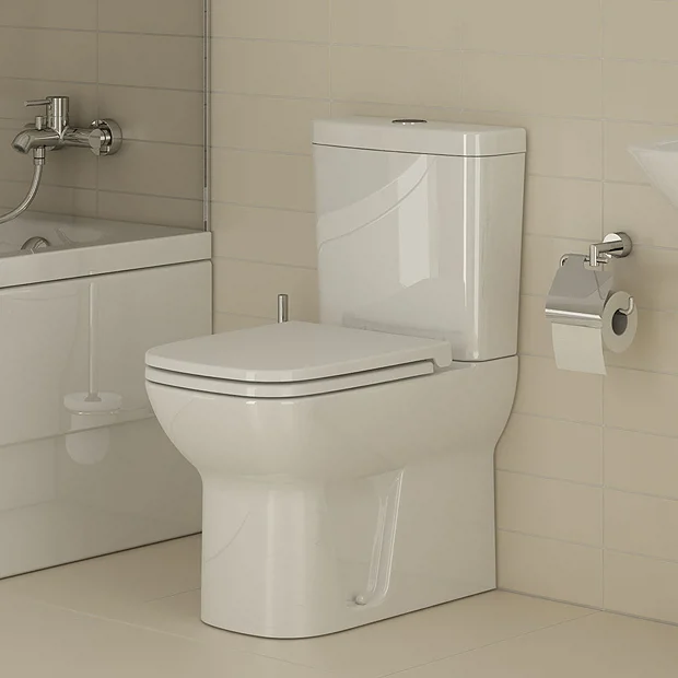 VitrA - S20 Model Close Coupled Toilet - Closed Backed - 2 X Seat Options 2 VitrA - S20 Model Close Coupled Toilet - Closed Backed - 2 X Seat Options - Image 2