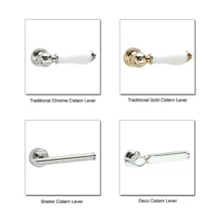 Heritage - Granley Close Coupled Standard Height WC & Cistern -Villeroy Shop leversnnnnnnnn