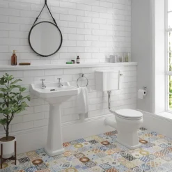 Carlton Low Level Traditional Toilet -Villeroy Shop lltcwc d2