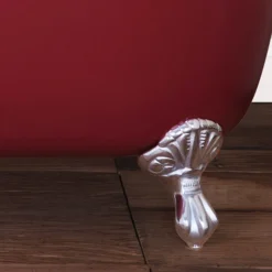 JIG Lyon Cast Iron Roll Top Slipper Bath (1370x730mm) With Feet -Villeroy Shop lyon d2