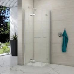 Merlyn 8 Series Double Folding Wetroom Screen Enclosure -Villeroy Shop m86101h l