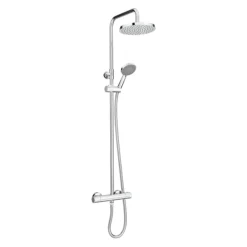 Madrid Luxury Round Thermostatic Shower - Chrome