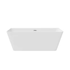 Mileto Square Back To Wall Modern Bath (1500 X 760mm) -Villeroy Shop mbtw15w detail01