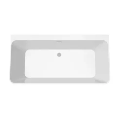 Mileto Square Back To Wall Modern Bath (1500 X 760mm) -Villeroy Shop mbtw15w detail02