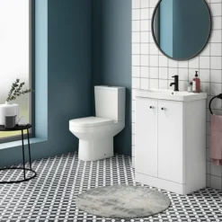Metro Close Coupled Modern Toilet + Soft Close Seat -Villeroy Shop metcc detail2
