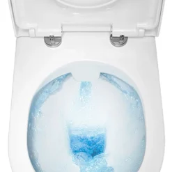 Metro Rimless Close Coupled Modern Toilet + Soft Close Seat