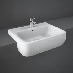 RAK Metropolitan 52cm Semi Recessed Basin 1TH