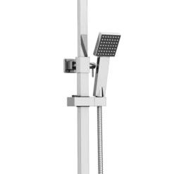 Milan Modern Square Thermostatic Shower (300 X 300mm Head - Chrome) 6 Milan Modern Square Thermostatic Shower (300 X 300mm Head - Chrome) -Villeroy Shop mil03h d1