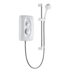 Mira - Jump Electric Shower - White & Chrome - Available In 8.5, 9.5 Or 10.8KW