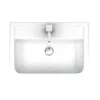 Pro 600 Modern Short Projection Basin & Pedestal (550mm Wide - 1 Tap Hole)