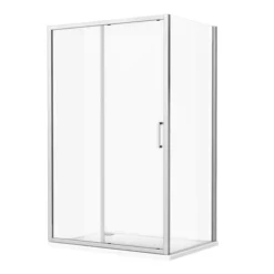Monza 1000 X 800mm Sliding Door Shower Enclosure Without Tray -Villeroy Shop mz108sdet d1 3