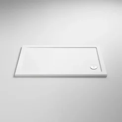 Monza 1000 X 900mm Sliding Door Shower Enclosure + Pearlstone Tray -Villeroy Shop mz109sdet d2