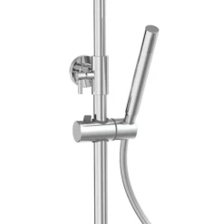 Monza Deluxe Cool Touch Round Thermostatic Shower (300mm Head - Chrome) -Villeroy Shop mza2ct d3