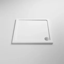 Monza 900 X 900mm Square Corner Entry Shower Enclosure + Pearlstone Tray