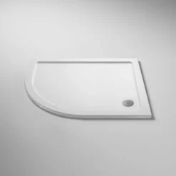 Monza LH Offset Quadrant Shower Enclosure + Pearlstone Tray (Various Sizes)
