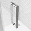 Monza 800 X 800mm Pivot Door Shower Enclosure Without Tray