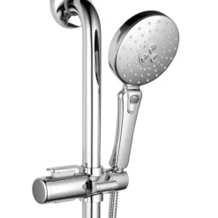 Monza Grab Rail Shower Slider Kit - Chrome