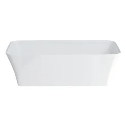 Clearwater Palermo Natural Stone Bath Hand Polished White - 1790 X 750mm -Villeroy Shop n5ccs d2