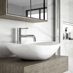 Hudson Reed Oval 615 X 355mm Countertop Vessel Basin -Villeroy Shop nbv159 d1